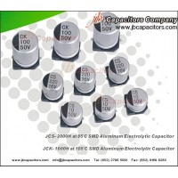 JCK - 1000H em 105C SMD capacitor eletroltico de alumnio