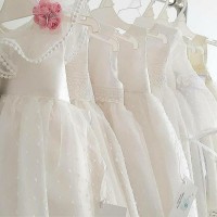Vestidos de Bautismo y Fiesta para Bebés Artesanales Argentinos de Andrea Moneta Per Bambini Vestidotienda
