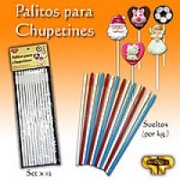 PALITOS PARA CHUPETINES DE 20cm.