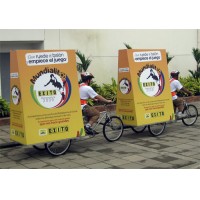 Bicicleta Valla o Bici Valla, Publicidad Movil