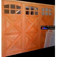 Portones en Madera de Alamo