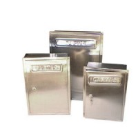 buzon fte. Acero inox.