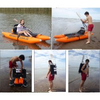 Bote inflable y portatil