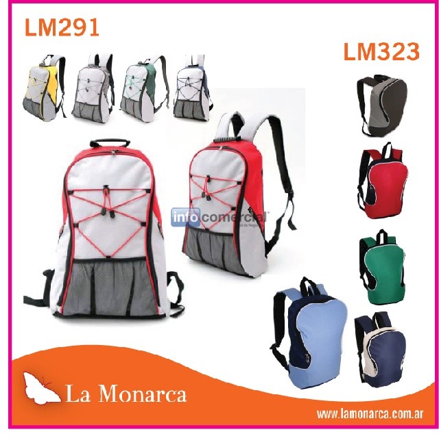 Mochilas con Variedad de Colores