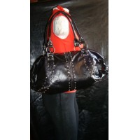 Cartera de mujer doble moo con tachas