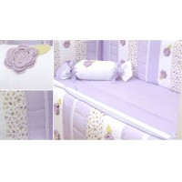 Set Manta Y Protectores Para Cuna 6 Piezas