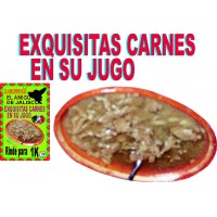 Saborrico para preparar Carne en su jugo