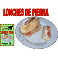 Saborrico para preparar lonches de pierna