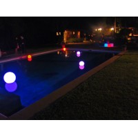 bolas led iluminados