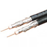fov CATV del cable coaxial RG 6