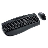 Teclado + Mouse GENIUS KB C210 BLACK USB