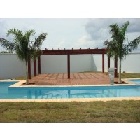 PERGOLADO COM DECK E PISCINA
