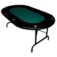Mesa Oval plegable ALTA GAMA verde